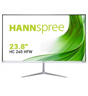 Hannspree HC240HFW monitoare LCD 60,5 cm (23.8") 1920 x 1080 Pixel Full HD LED Argint, Alb