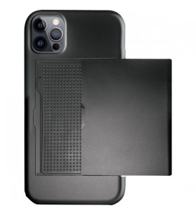 Case FortyFour No.3, husă pentru telefon mobil (negru, iPhone 12 Pro Max)