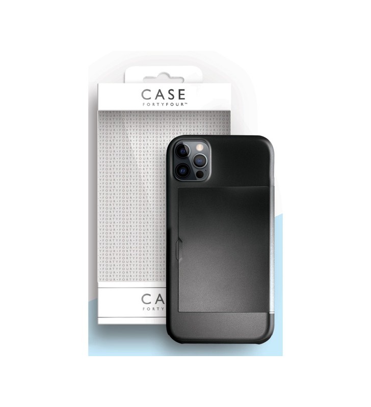 Case FortyFour No.3, husă pentru telefon mobil (negru, iPhone 12 Pro Max)