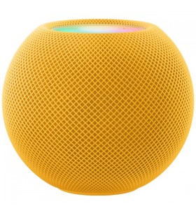 Apple HomePod mini, difuzoare (galben, WiFi, Bluetooth, Siri)