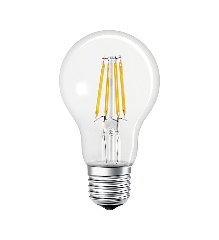LEDVANCE SMART+ BT CLA60 60 6W/2500K E27, lampă LED (filament, bluetooth, înlocuiește 60 wați)