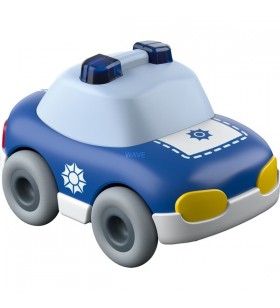 Pista de bile HABA Kullbü - mașină de poliție, vehicul de jucărie
