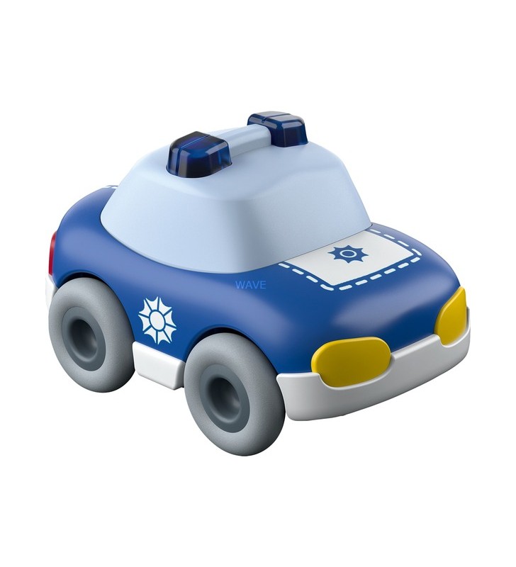 Pista de bile HABA Kullbü - mașină de poliție, vehicul de jucărie