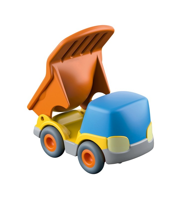 HABA pistă cu bile Kullbü - basculantă, vehicul de jucărie