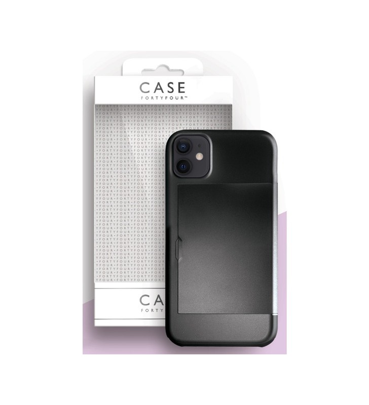 Case FortyFour No.3, husă pentru telefon mobil (negru, iPhone 11)