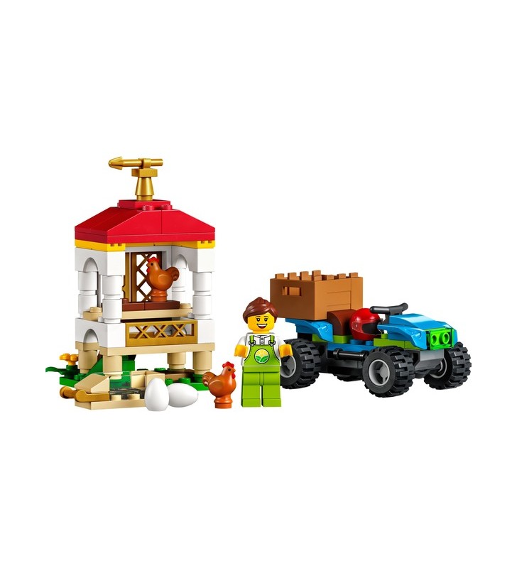 Jucărie de construcție LEGO 60344 City Coș de găini