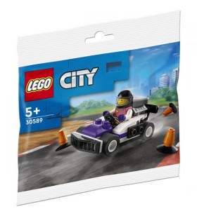 Jucărie de construcție LEGO 30589 City Go Kart Driver