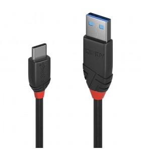 Lindy 36917 cabluri USB 1,5 m USB 3.2 Gen 1 (3.1 Gen 1) USB A USB C Negru