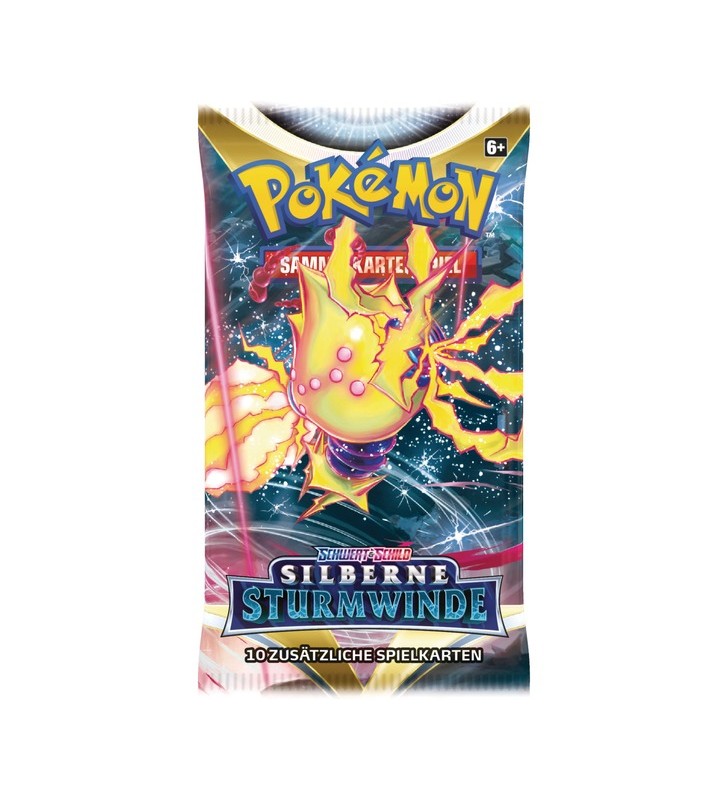 Amigo Pokémon TCG: Sword & Shield - Afișaj de amplificare a Galei de argint, cărți de tranzacționare