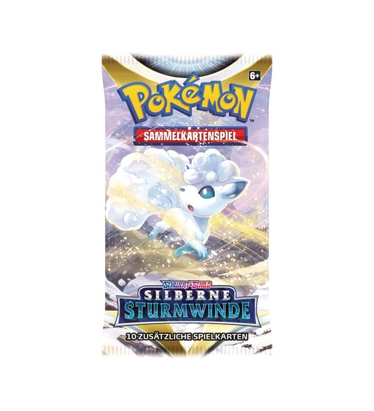 Amigo Pokémon TCG: Sword & Shield - Afișaj de amplificare a Galei de argint, cărți de tranzacționare
