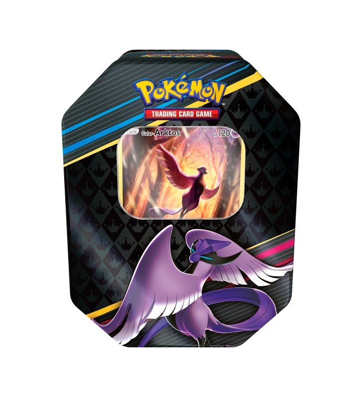 Amigo Pokémon TCG: Zenith of the Kings Tin Box - Galar Arktos Trading Cards
