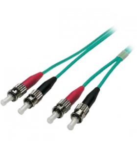 Good Connections cablu fibră optică ST-ST Multi OM4 (turcoaz, 5 metri)
