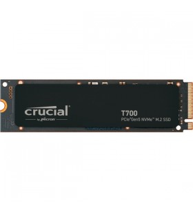 Crucial T700 1TB, SSD (negru, PCIe 5.0 x4, NVMe 2.0, M.2 2280)