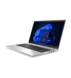 Laptop HP ProBook 450 G9, Intel Core i7-1255U, 15.6inch, RAM 16GB, SSD 512GB, Intel Iris Xe Graphics, Free DOS, Silver