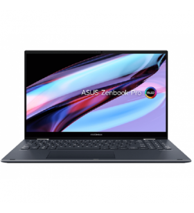 Laptop 2-in-1 ASUS Zenbook Pro 15 UP6502ZD-M8009X, Intel Core i7-12700H, 15.6inch Touch, RAM 16GB, SSD 1TB, Intel Arc A370M 4GB, Windows 11 Pro, Tech Black