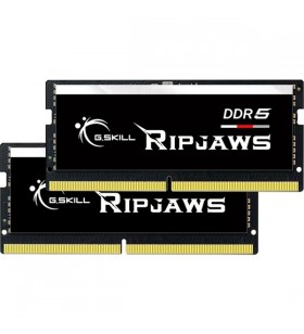 G.Skill SO-DIMM 64 GB DDR5-5600 (2x 32 GB) kit dual, memorie (negru, F5-5600S4645A32GX2-RS, Ripjaws, XMP)