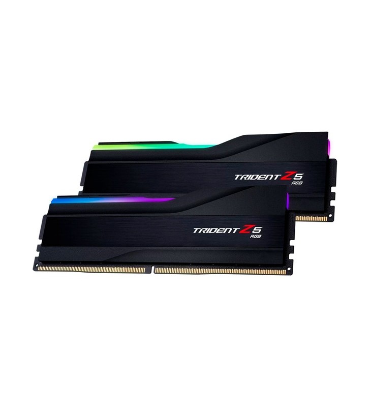 G.Skill DIMM 48 GB DDR5-6400 (2x 24 GB) kit dual, memorie (negru, F5-6400J3648G24GX2-TZ5RK, Trident Z, XMP)