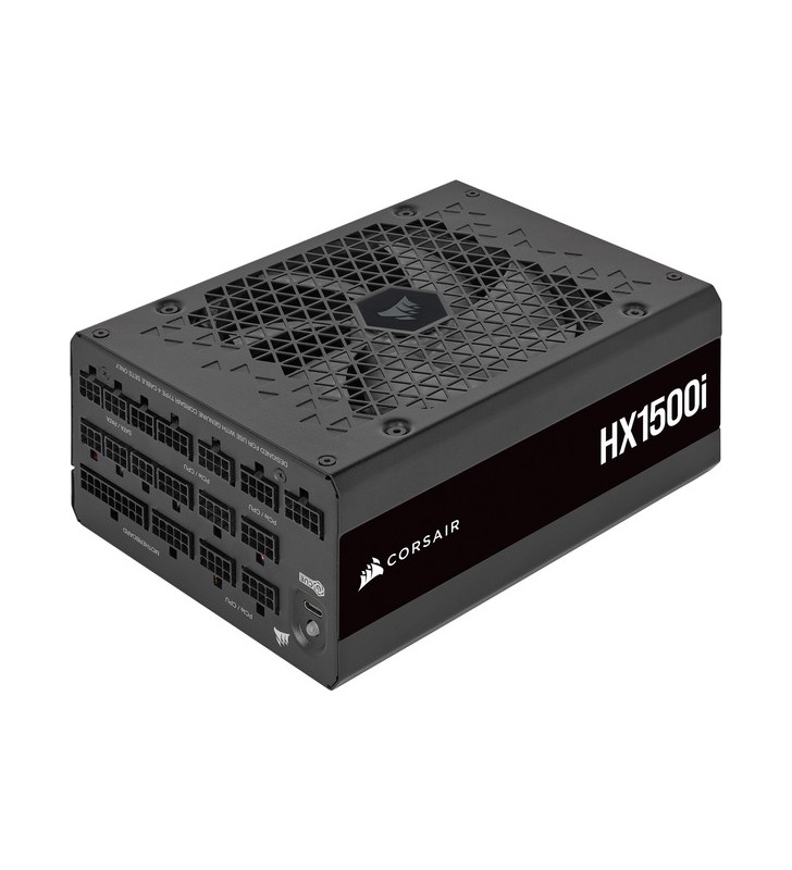 Corsair HX1000i 1500W, alimentare PC (negru, management cablu, 1500 wați)
