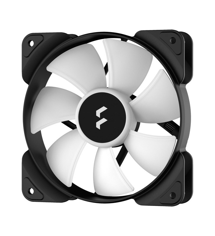 Fractal Design Aspect 12 RGB cadru negru, ventilator carcasă (alb-negru)