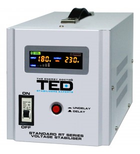 Stabilizator de tensiune monofazat, 3.0KVA, 230VAC, TED, Standard, DZ082823