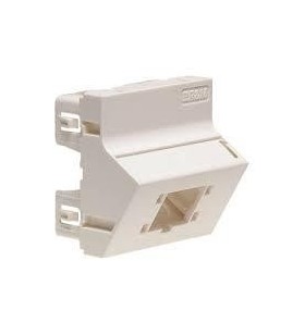 NET ACC ANGLED MOUNTING PLATE/45X45 2X1P WHITE R313332 R&M