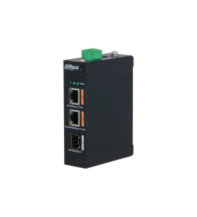 PFS3103-1GT1ET-60 3-Port Unmanaged Hardened Desktop Switch with 2 Port PoE