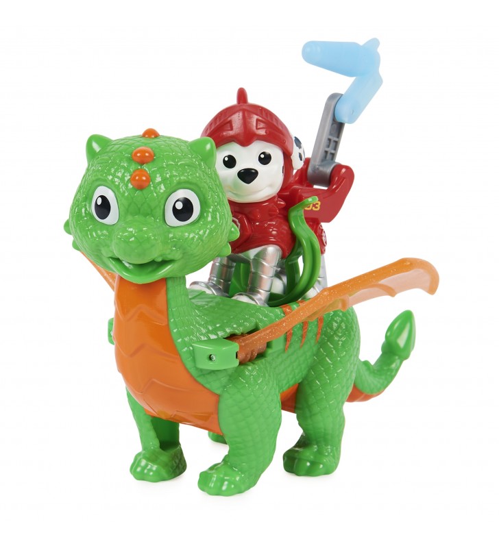 PAW Patrol Rescue Knights Chase and Dragon Draco Action Figures Set