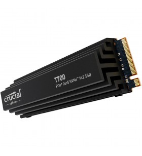 Crucial T700 2TB PCIe 5.0 x4 M.2 SSD intern cu radiator