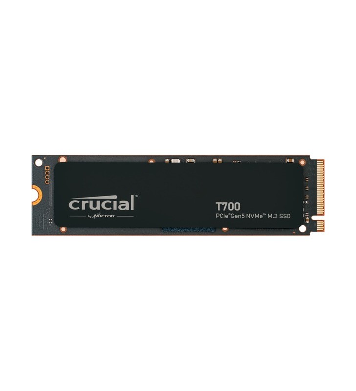 Crucial T700 4TB, SSD (negru, PCIe 5.0 x4, NVMe 2.0, M.2 2280)