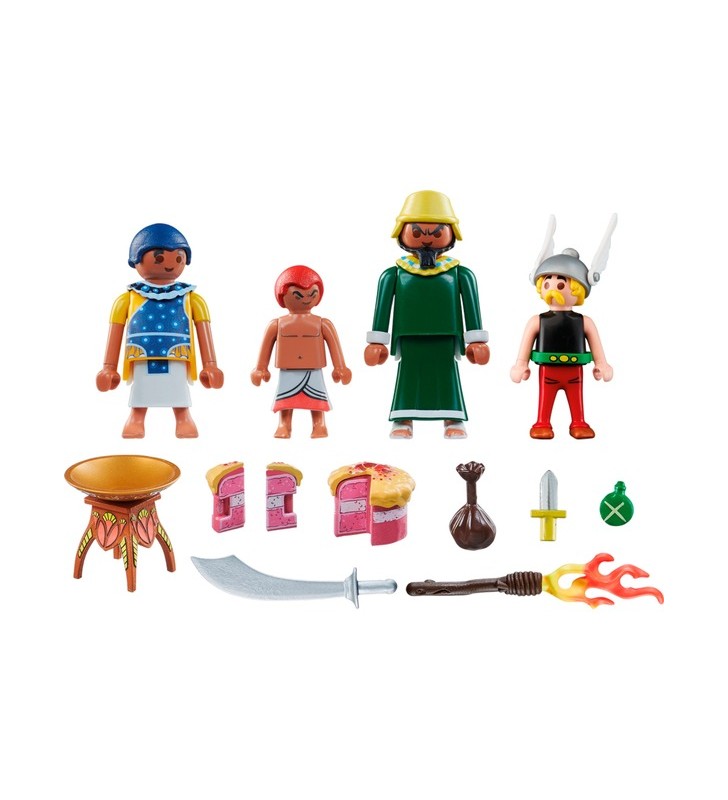 PLAYMOBIL 71269 Jucărie de construcție a prăjiturii otrăvite a lui Asterix Pyradonis