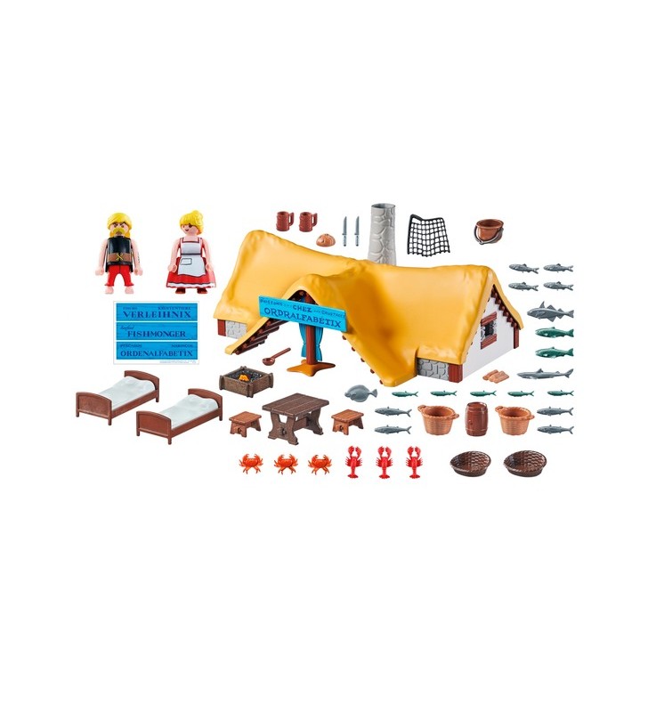PLAYMOBIL 71266 Cabana Asterix de la nix de închiriat, jucărie de construcție