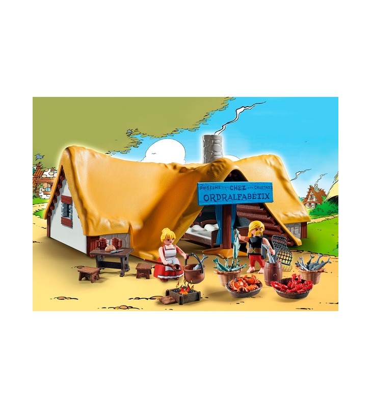 PLAYMOBIL 71266 Cabana Asterix de la nix de închiriat, jucărie de construcție