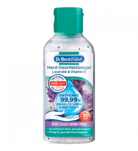 Dr.Beckmann gel dezinfectant pentru mâini lavandă și vitamina E, agent de curățare