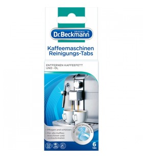 Tablete de curatat aparat de cafea Dr.Beckmann, 6 bucati, tablete de curatat