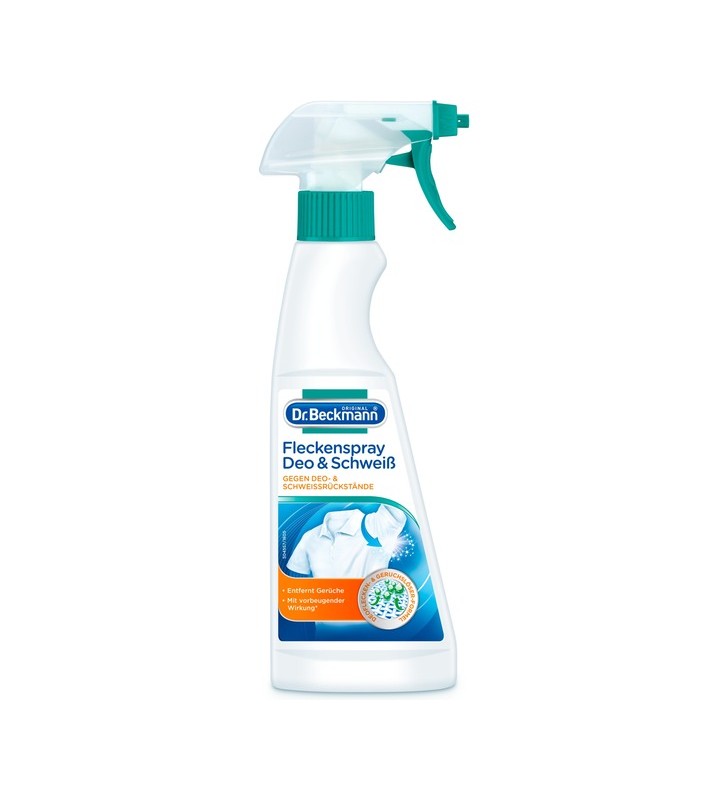 Dr.Beckmann spray anti-pete deodorant și transpirație, agent de curățare
