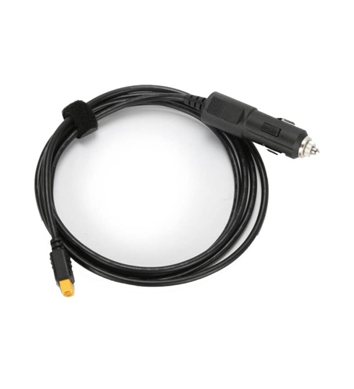 Cablu de încărcare ECOFLOW XT60 pentru sistemul electric al vehiculului (negru, 1,5 metri, pentru centrala electrica DELTA / RIVER)