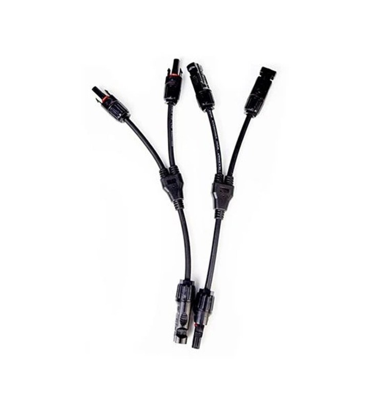 Cablu de conectare paralel solar ECOFLOW MC4 (negru, pentru centrala electrica DELTA / RIVER)