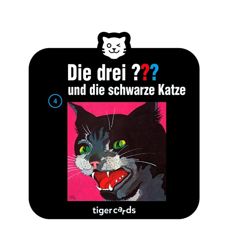 Tigermedia tigercard - Cei trei ???: Pisica neagră, carte audio