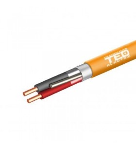 Cablu incendiu JE - H (ST) H E30/E90 1 X 2 X 0,8 portocaliu role 500 ml. TED002457