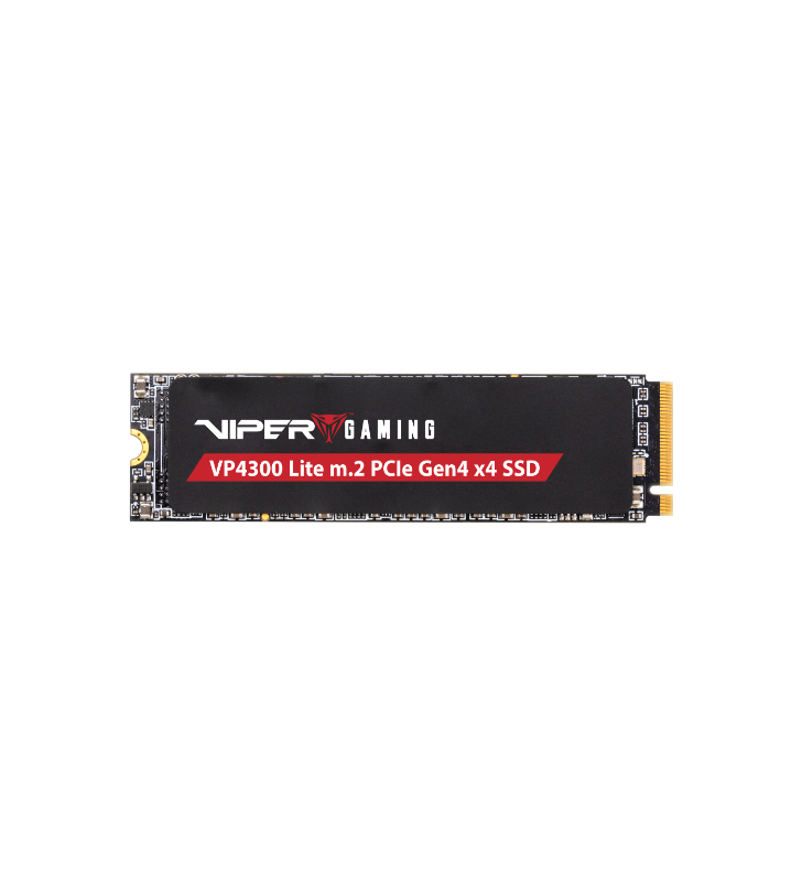 Patriot VP4300L1TBM28H Viper VP4300 Lite SSD, 1TB, M.2 2280, PCIe Gen4 x4, 7400 MB/s, 800K IOPS