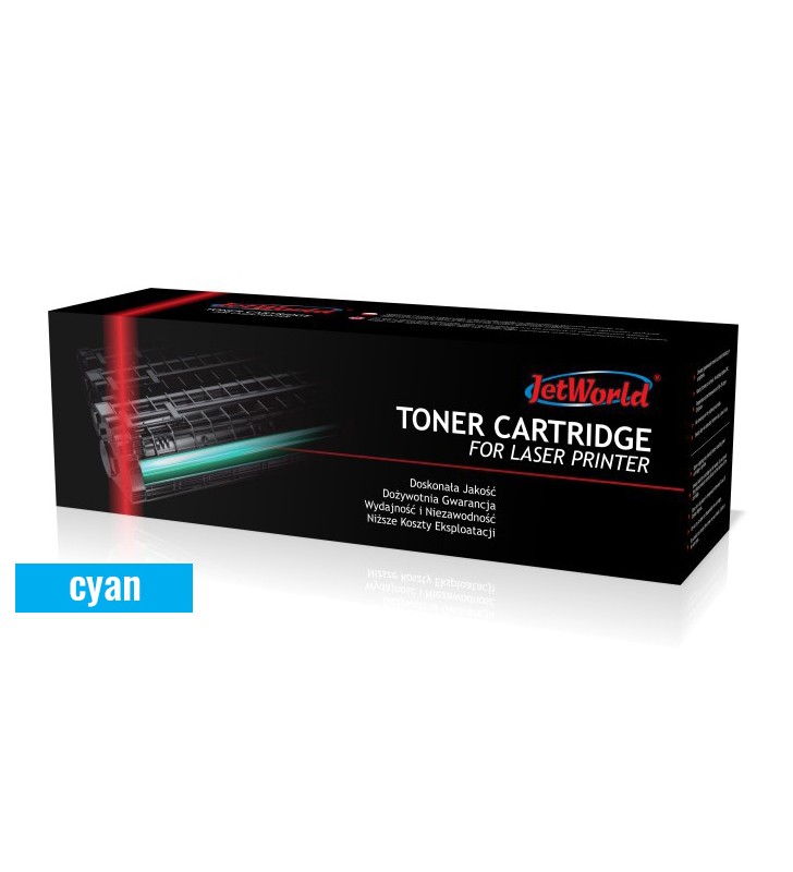Toner cartridge JetWorld Cyan Minolta TNP92C replacement TNP-92C (AE1Y450)
