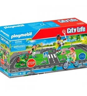 PLAYMOBIL 71332 Curs de biciclete City Life, jucarie de constructie