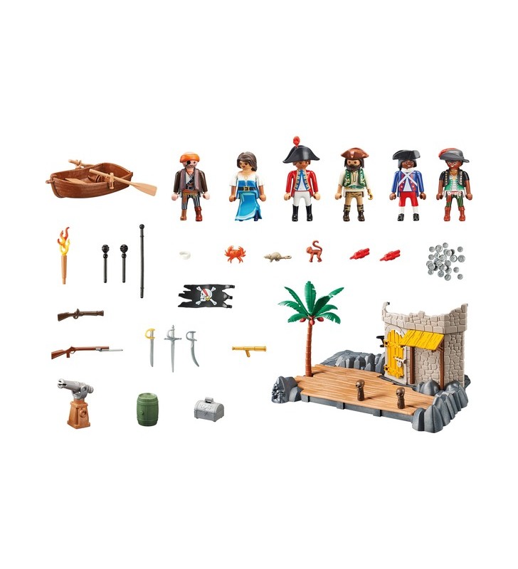 PLAYMOBIL 70979 Figurile mele Jucărie de construcție Insula Piraților