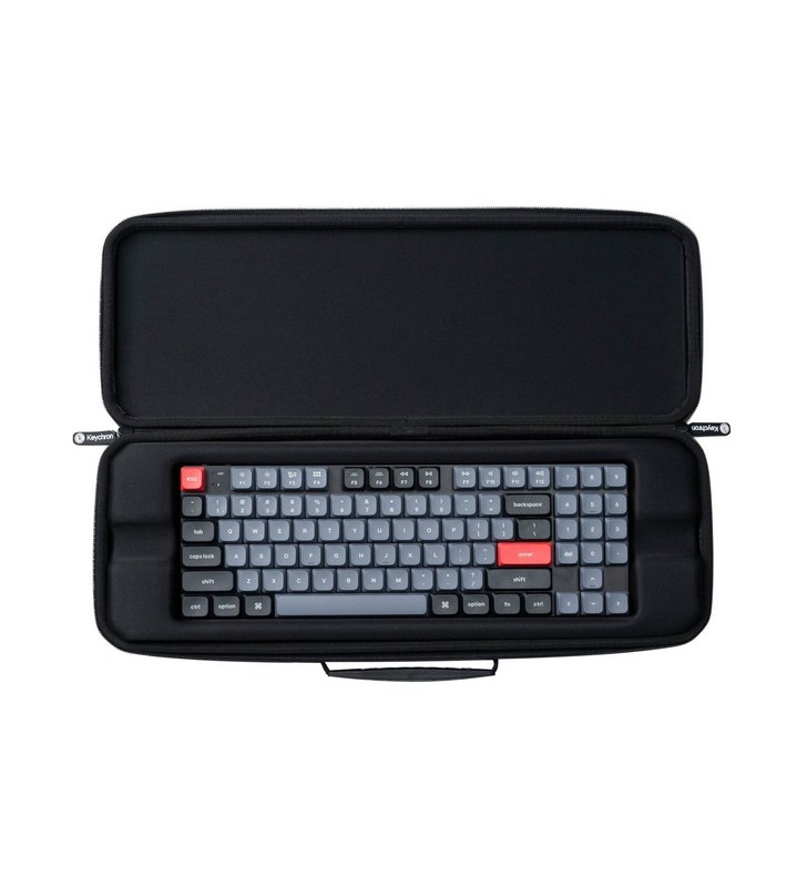 Geanta de transport Keychron K1 TKL Alu (negru, pentru tastatura Keychron K1 Pro/ K1 SE/ K13 Pro cu cadru din aluminiu)