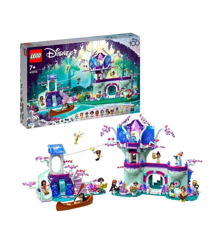 Jucărie de construcție LEGO 43215 Disney Casa în copac fermecat
