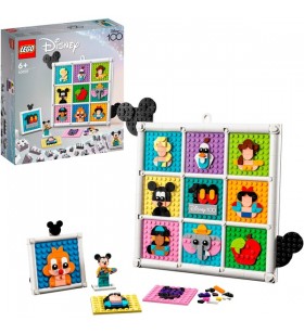 Jucărie de construcție LEGO 43221 Disney 100 de ani Disney Animated Icons