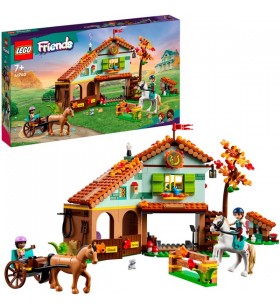 Jucărie de construcție LEGO Friends 41745 Grajdurile de toamnă
