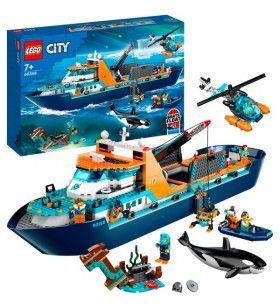 LEGO 60368 City Jucărie de construcție a navei de explorare arctică