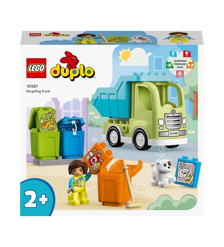 Jucărie de construcție LEGO DUPLO 10987 Camion de reciclare