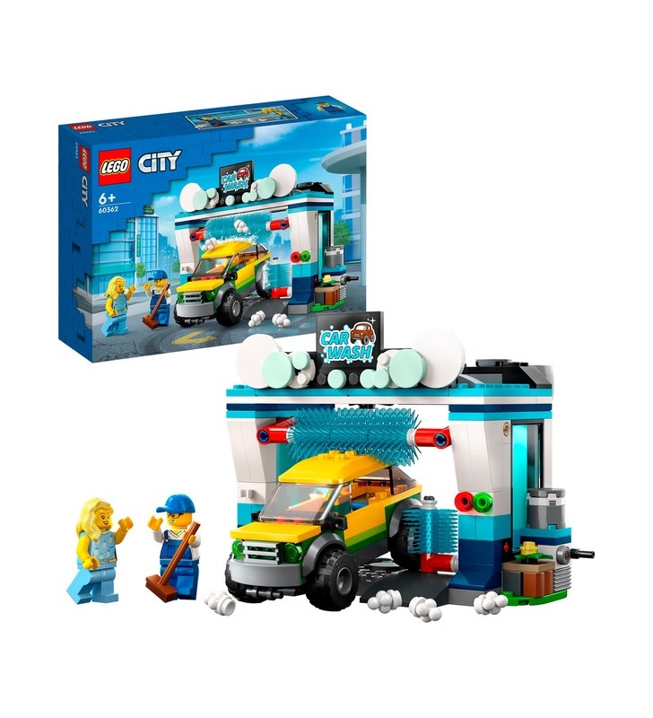 Jucărie de construcție LEGO 60362 City Spălătorie de mașini